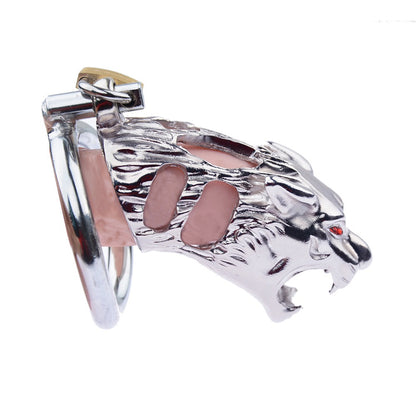 Xscockcage| Ruby Eyes Tiger Metal  Chastity Cage