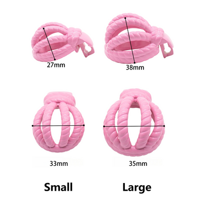 Xscockcage| The Rope Art Chastity Cage