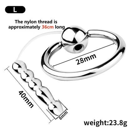 Xscockcage| Dog Leash Urethral Sound