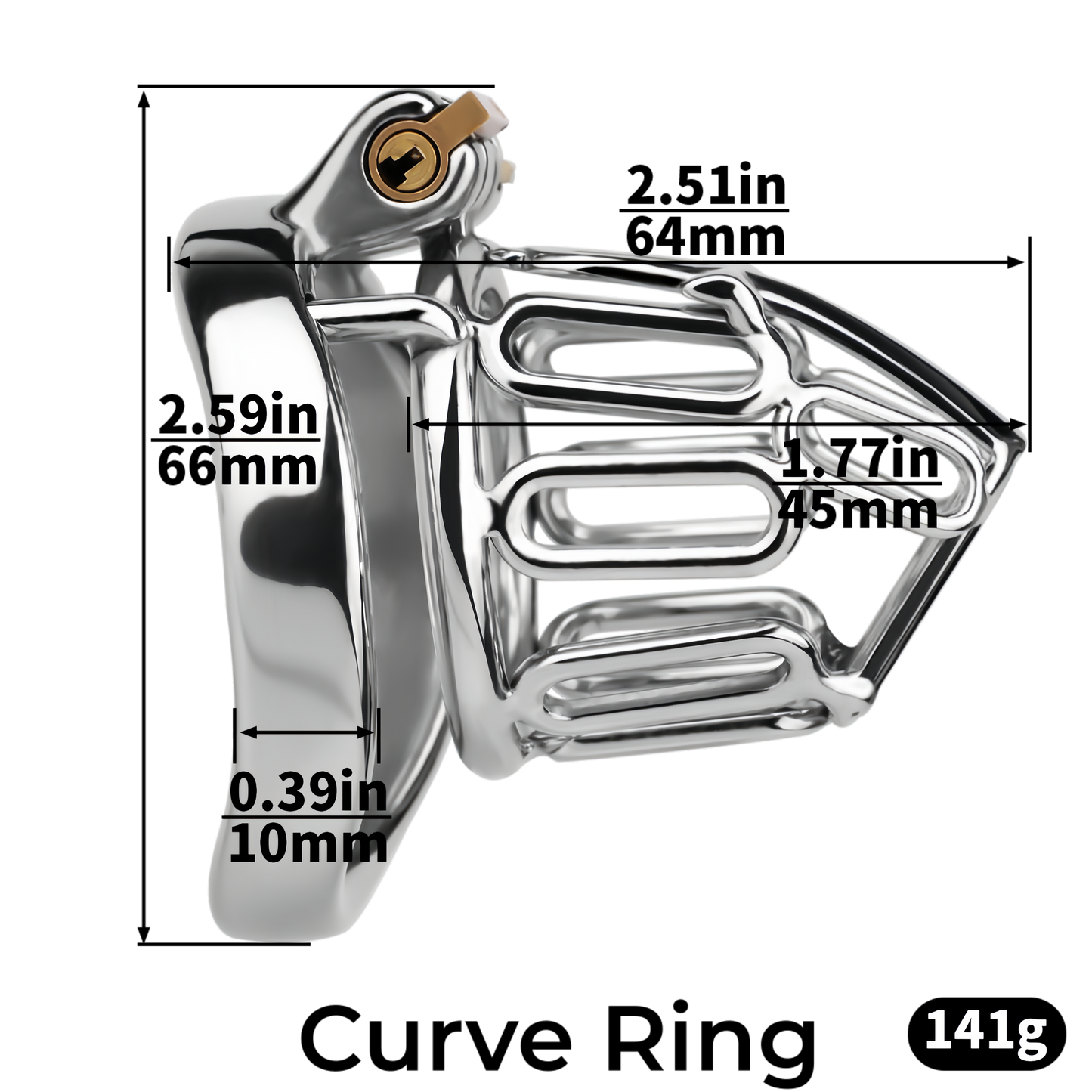 Xscockcage| Ice Silver Mech Geometric Frame Integrated Lock Cage Chastity Cage
