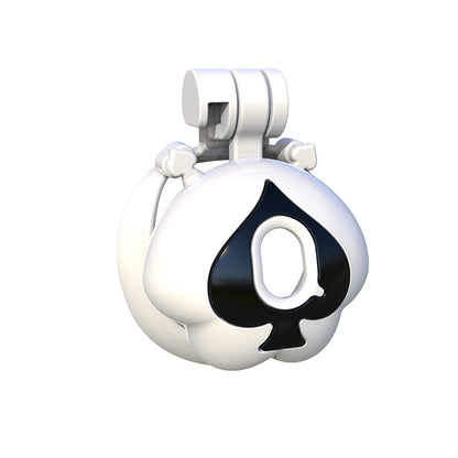 Xscockcage| Resin Spade Queen Chastity Cage