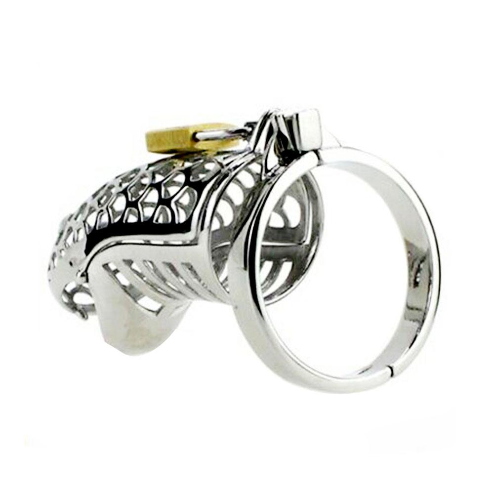 Metal Venom Spiked Chastity Cage