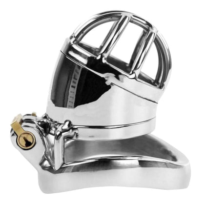 Metal Iron House Chastity Cage