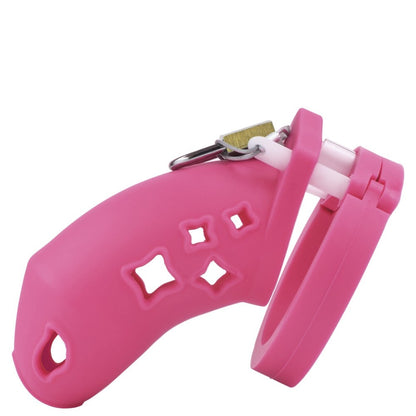 Xscockcage| 2024 New Silicone Pink Sissy Chastity Cage