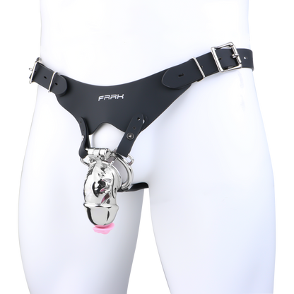 Xscockcage| Silver Wing Phantom Metal Hollow Lock Cage Chastity Cage