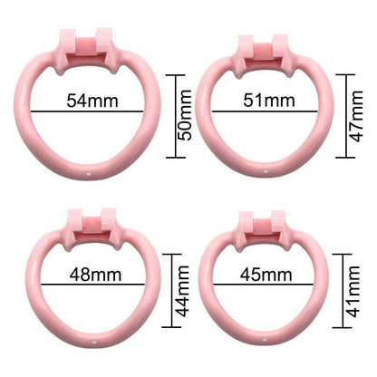 Xscockcage| Jaula de castidad rosa para mariquitas Jaula de castidad para principiantes