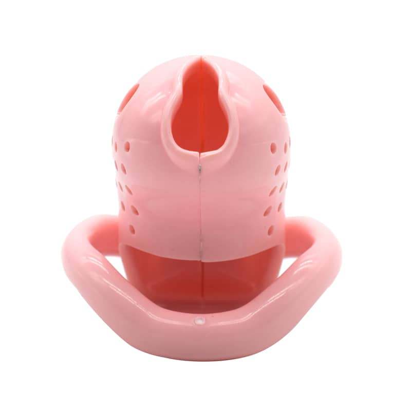 Xscockcage | Cage de chasteté rose Sissy Cage de chasteté pour débutants