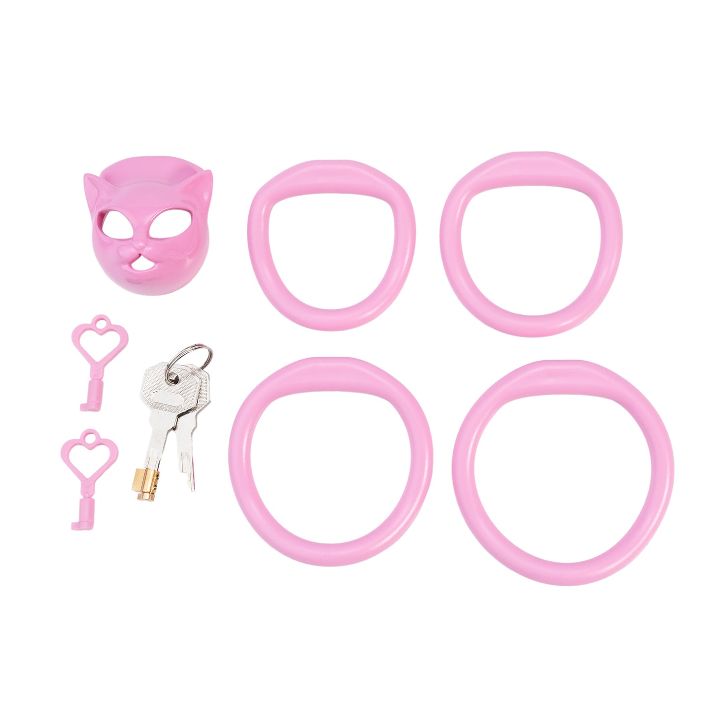 Xscockcage| Venice Cat Mask Micro Chastity Cage
