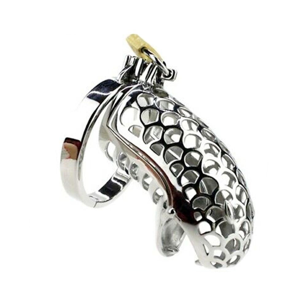 Metal Venom Spiked Chastity Cage