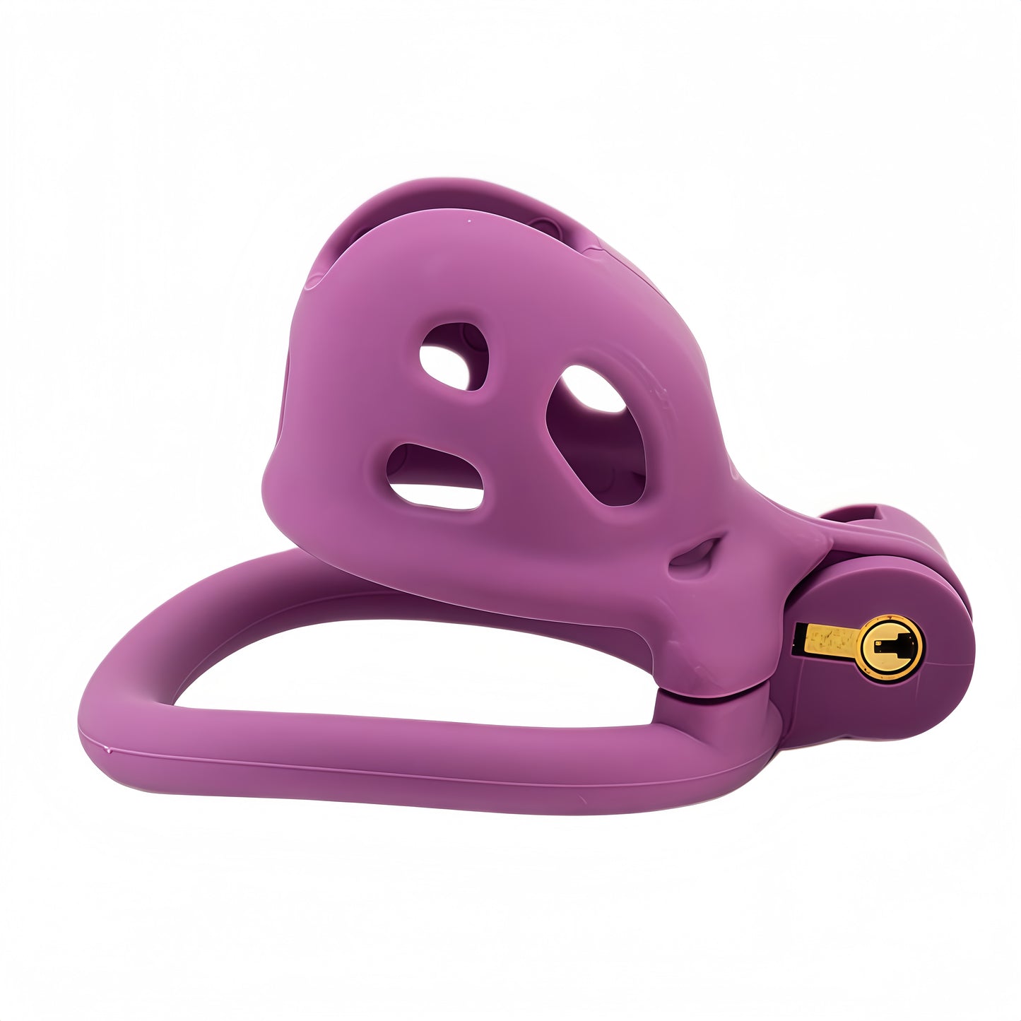 Xscockcage| Matte Texture Purple/Blue/Orange Cobra Chastity Cage 2.0