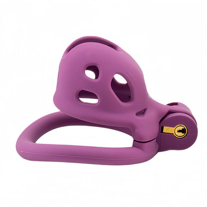 Xscockcage| Matte Texture Purple/Blue/Orange Cobra Chastity Cage 2.0