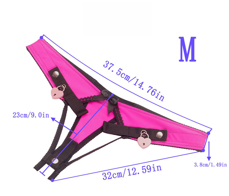 Xscockcage| Men's Sissy Belt Underwear with Lock