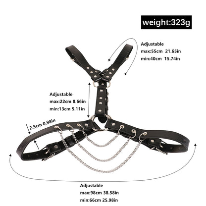 Galaxy Chain Bondage Harness Belt