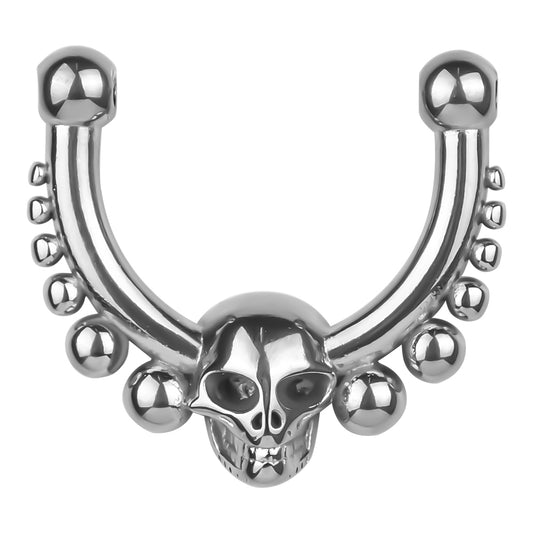 Skull Heads Nipple Clamp