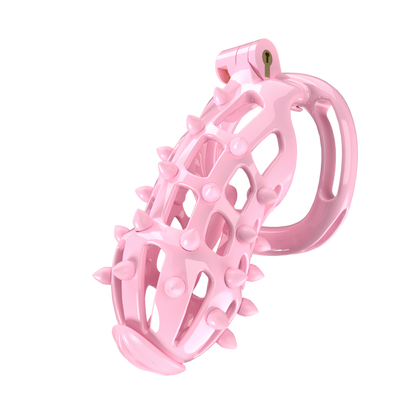 Xscockcage| Pink/Blue/Black/Purple/Clear/Green Cobra Spiked Chastity Cage