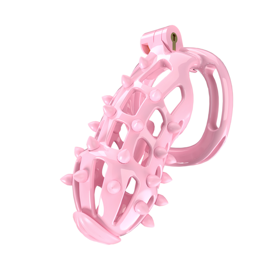 Xscockcage| Pink/Blue/Black/Purple/Clear/Green Cobra Spiked Chastity Cage
