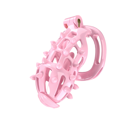 Xscockcage| Pink/Blue/Black/Purple/Clear/Green Cobra Spiked Chastity Cage