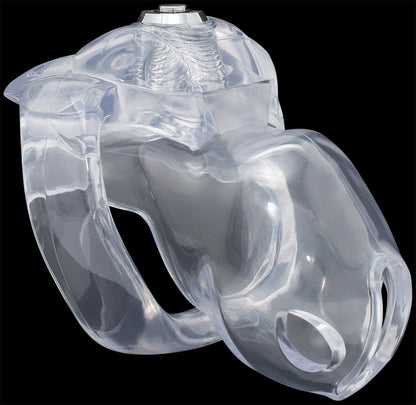 Hyaline HT-V5 Chastity Cage-Bottom Lock Nano