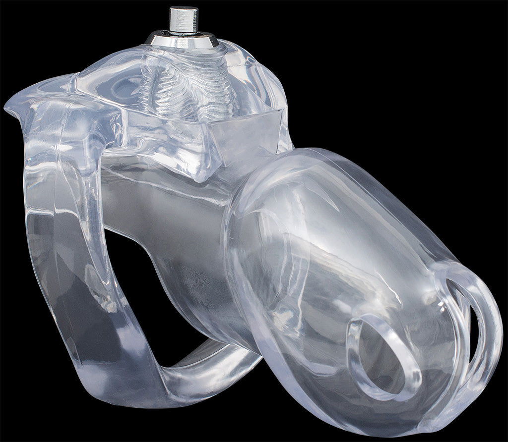 Hyaline HT-V5 Chastity Cage-Bottom Lock Standard