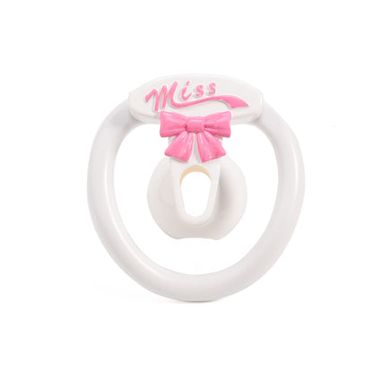 Xscockcage| Bowknot Inverted Cage Chastity Cage (L)
