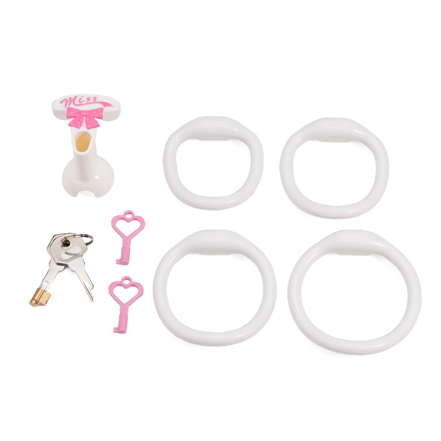 Xscockcage| Bowknot Inverted Cage Chastity Cage (L)