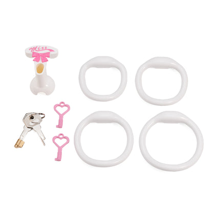 Xscockcage| Bowknot Inverted Cage Chastity Cage (L)