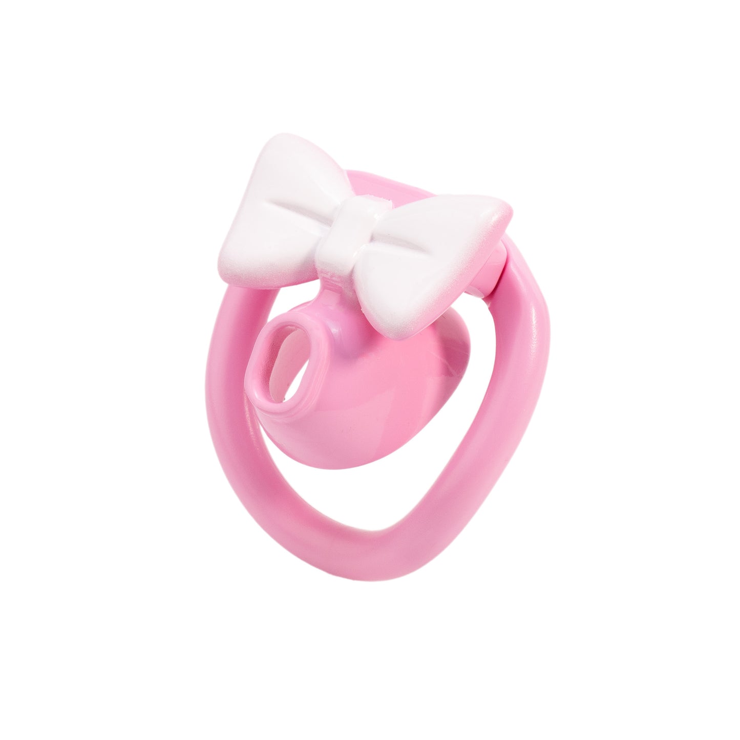 Xscockcage| Two-Tone Bow Chastity Cage