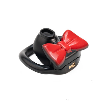 Xscockcage| Two-Tone Bow Chastity Cage