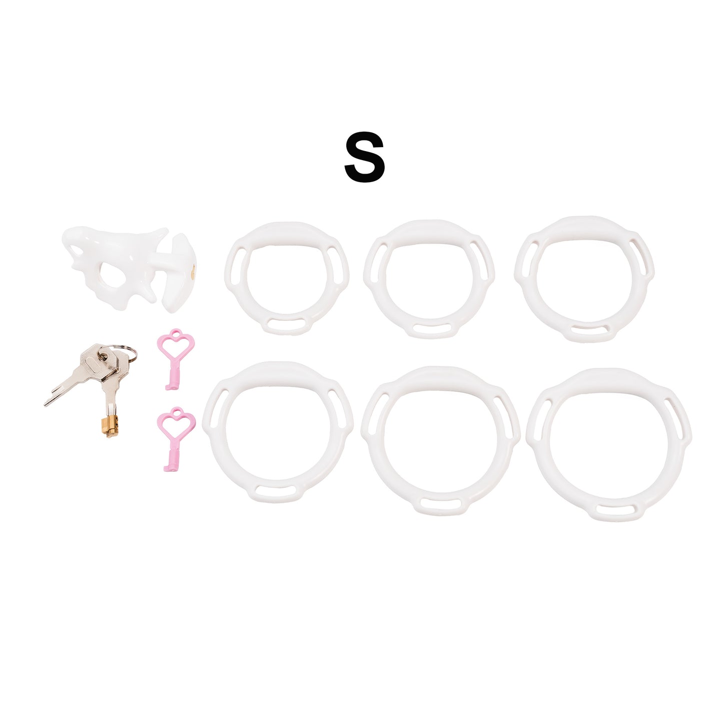 Xscockcage| Dinosaur Skull Chastity Cage Rose