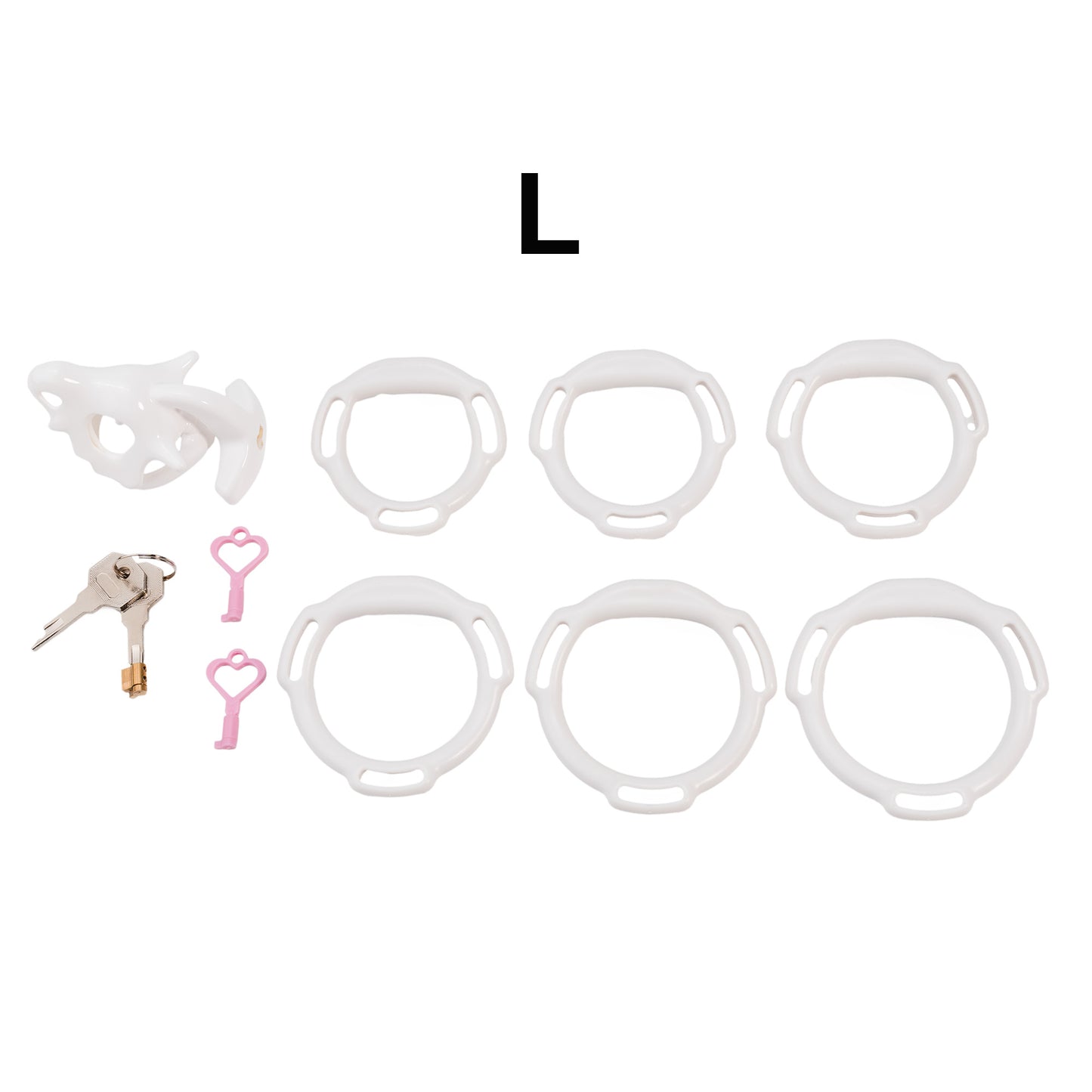 Xscockcage| Dinosaur Skull Chastity Cage Rose