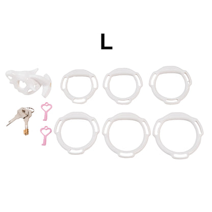 Xscockcage| Dinosaur Skull Chastity Cage Rose