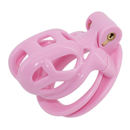 Perfect Pink Cobra Chastity Cage Nano