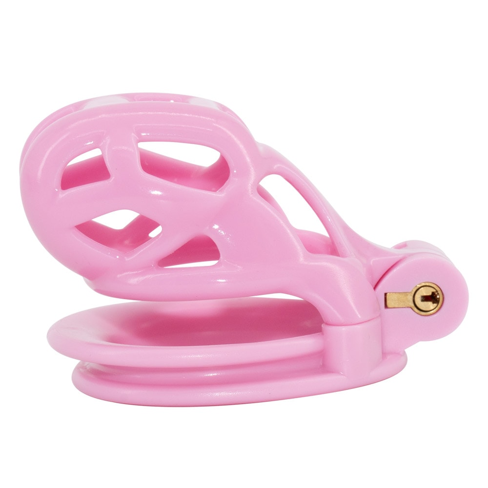 Pink Cobra Chastity Cage Nano