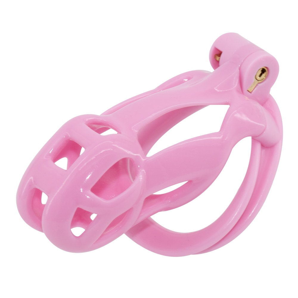 Pink Cobra Chastity Cage Small