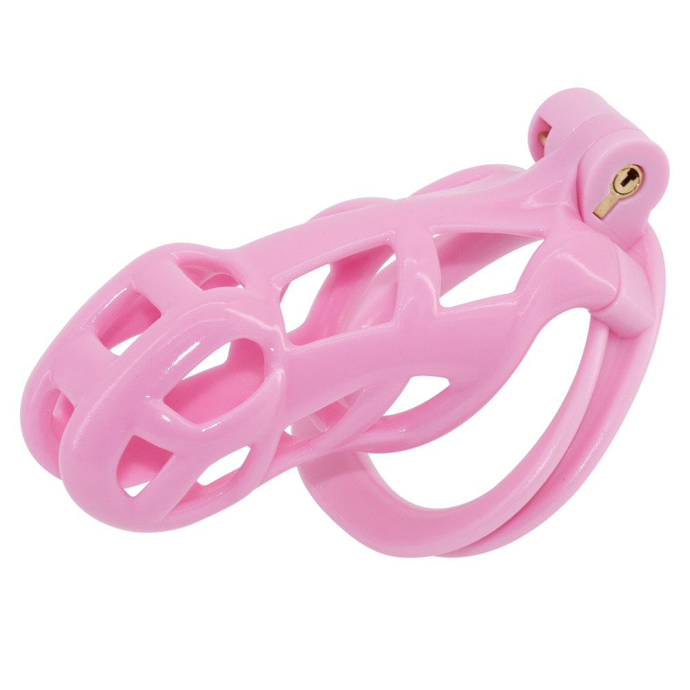 Pink Cobra Chastity Cage Standard