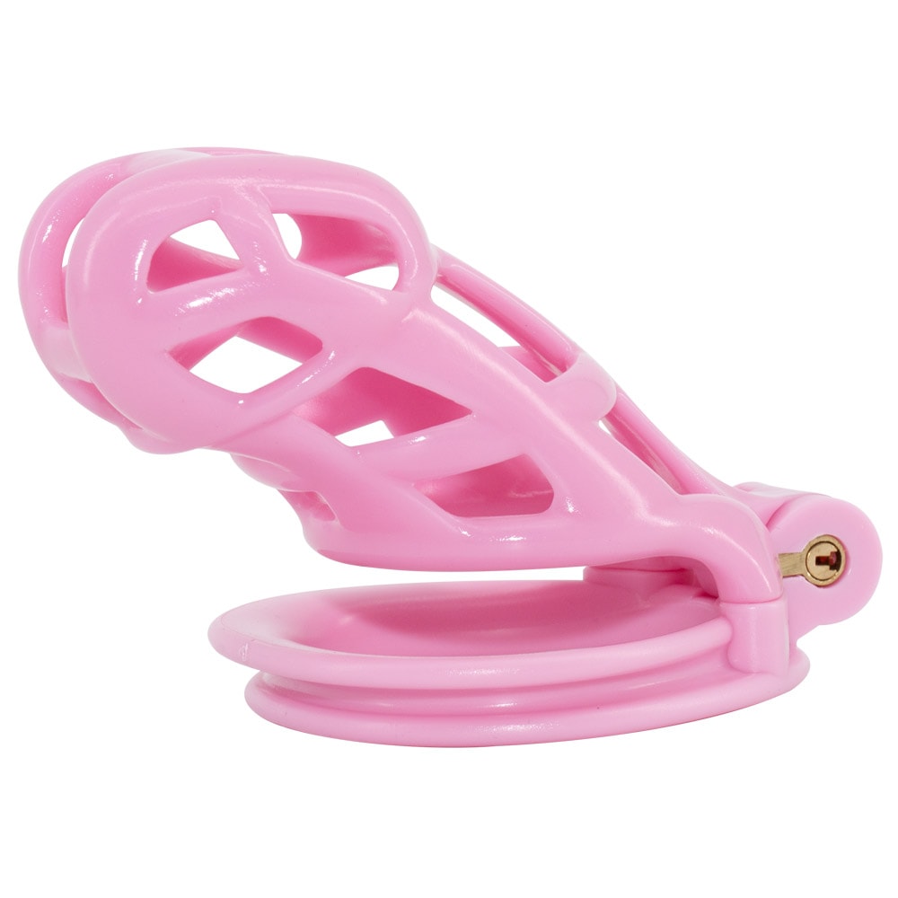 Pink Cobra Chastity Cage Standard