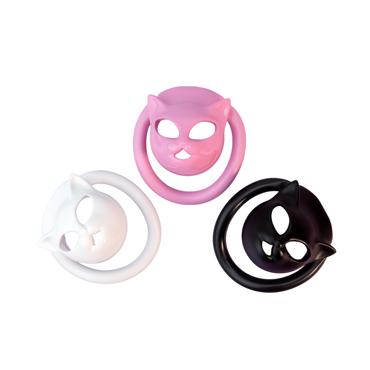 Xscockcage| Venice Cat Mask Micro Chastity Cage