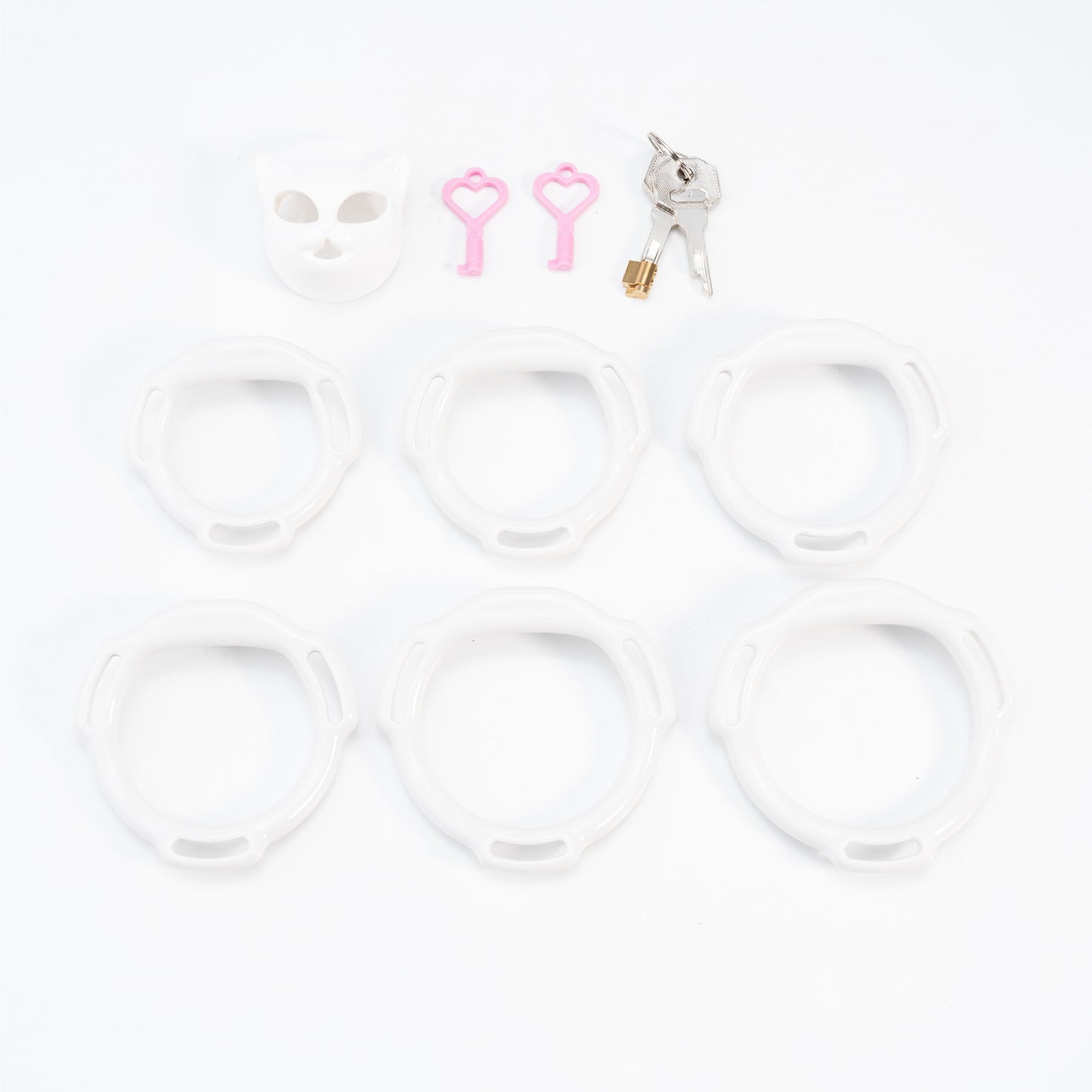 Xscockcage| Venice Cat Mask Micro Chastity Cage