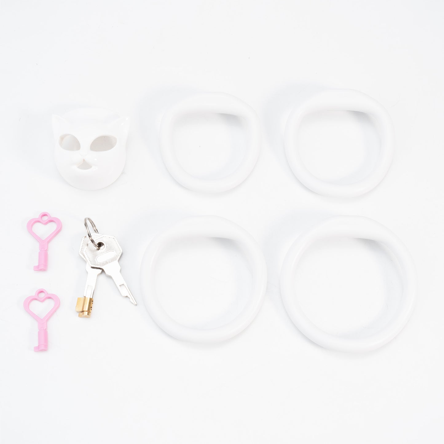 Xscockcage| Venice Cat Mask Micro Chastity Cage
