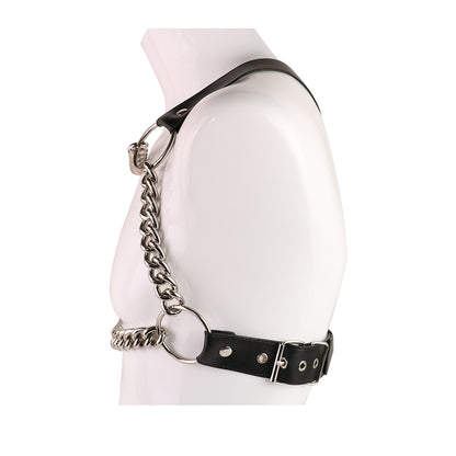 Leather Sex Body Bondage Harness Belt