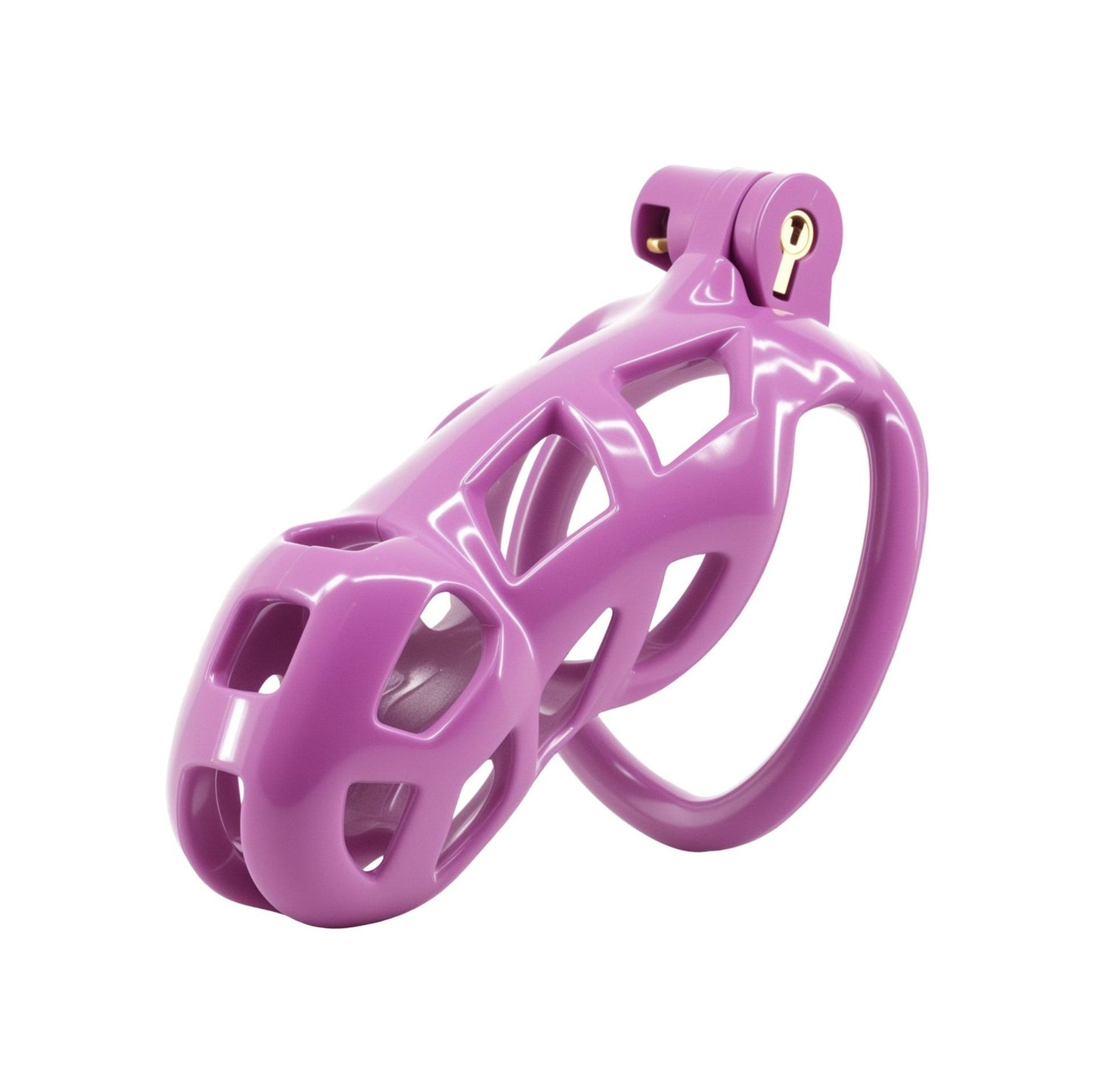 Xscockcage| 3D Print Purple Cobra Chastity Cage