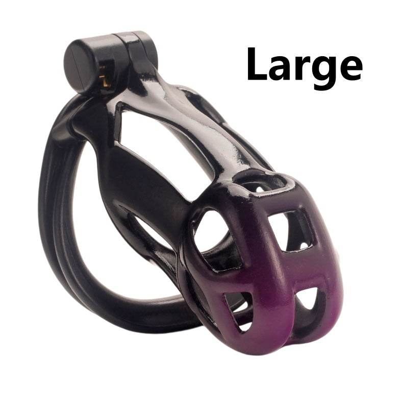 Xscockcage| Gradient Black Purple Cobra Chastity Cage