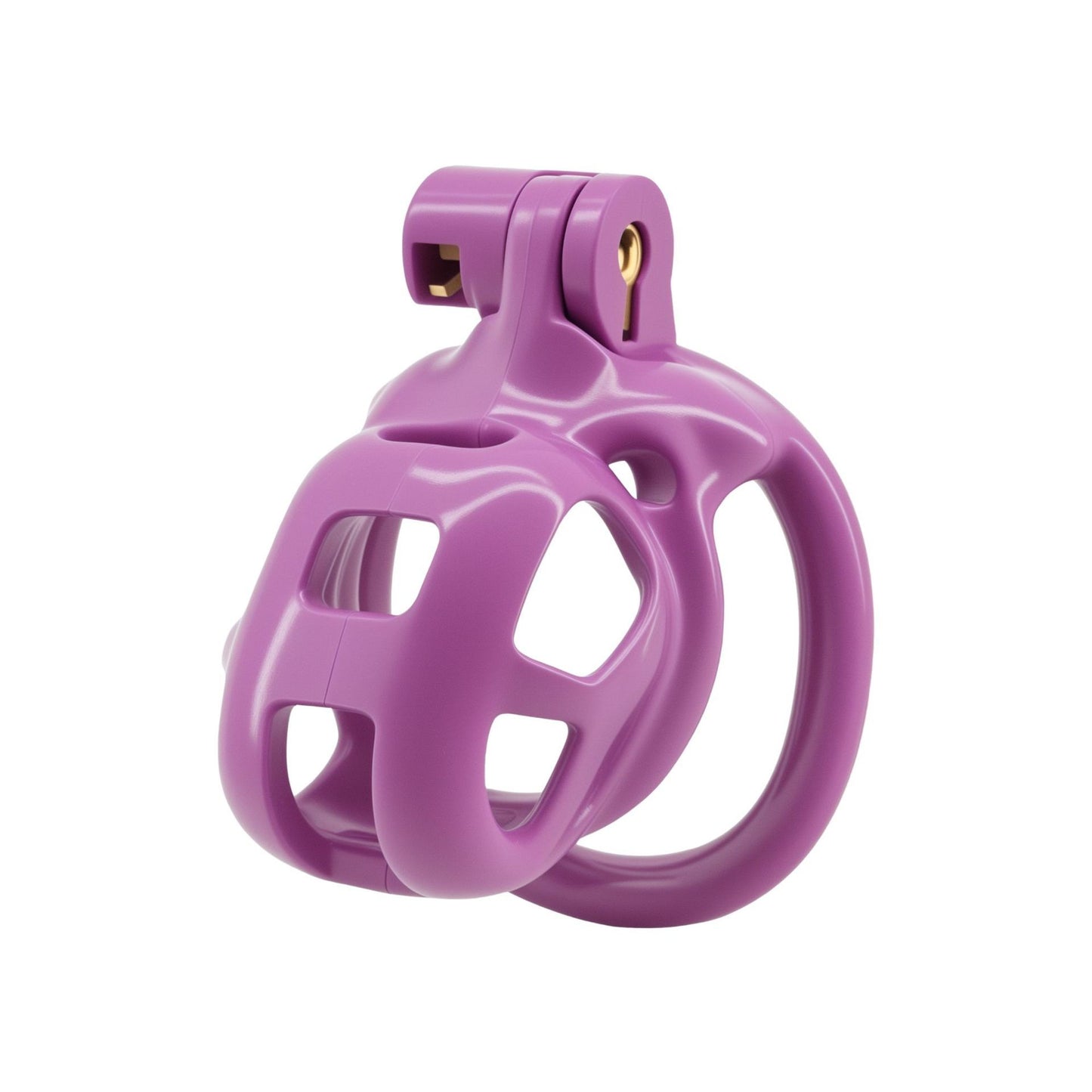 Xscockcage| 3D Print Purple Cobra Chastity Cage