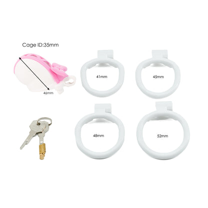 Xscockcage| Bow Ribbon Chastity Cage
