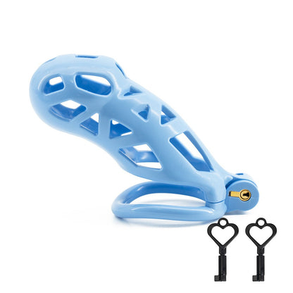 Xscockcage| 3D Print Blue Cobra Chastity Cage