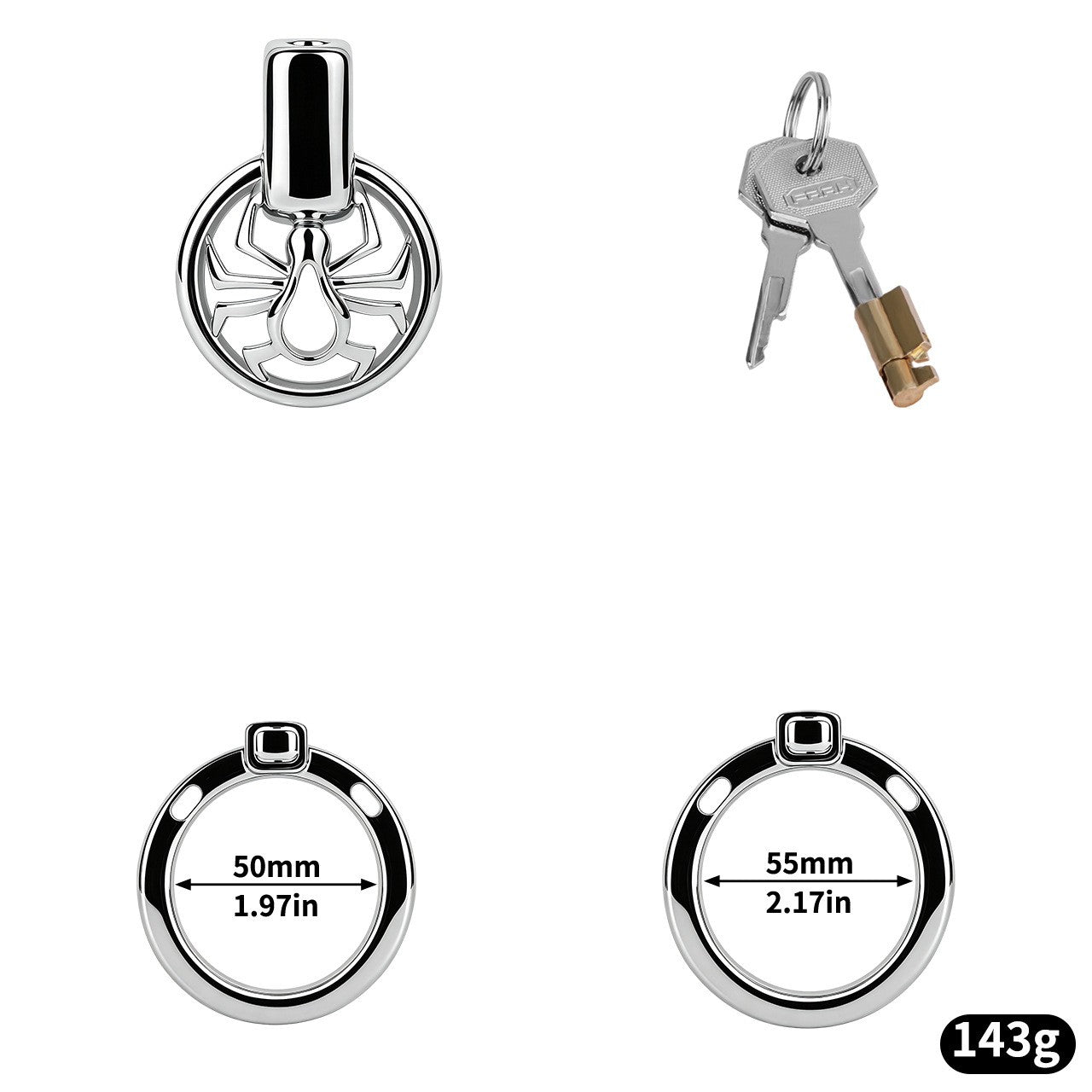 Xscockcage| NEWEST Spider-Man Micro Chastity Cage