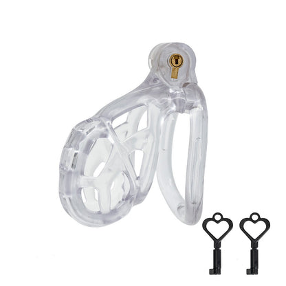 Xscockcage| Cage de chasteté transparente Cobra imprimée en 3D
