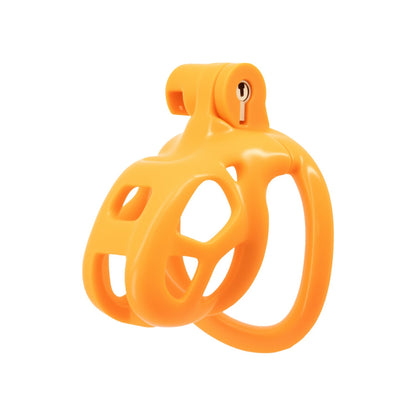 Xscockcage| Jaula de castidad Cobra naranja impresa en 3D