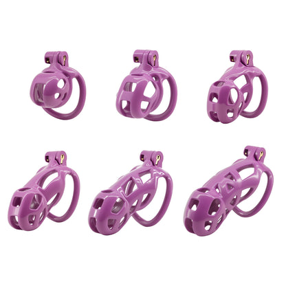 Xscockcage| 3D Print Purple Cobra Chastity Cage