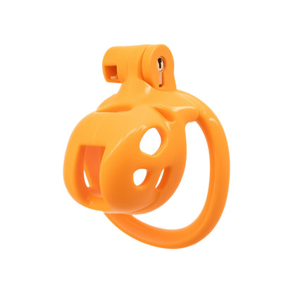 Xscockcage| Jaula de castidad Cobra naranja impresa en 3D